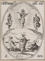 KG 10403
<br/>
Transfiguratie ("Heiligenkalender")
<br/>
<em>Callot, Jacques (1592 - 1635)</em>